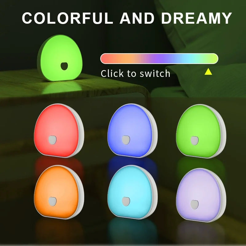 White Noise Machine with LED Night Light for Better Sleep for Babies and Adults