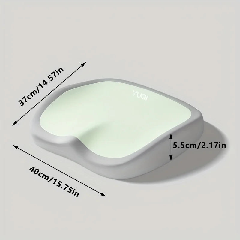Ergonomic Memory Foam Chair Cushion for All Day Comfort at Home Office and in the Car