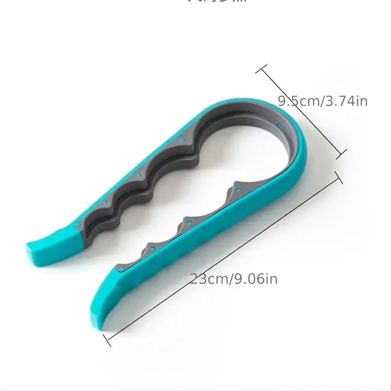 4 in 1 Jar and Bottle Opener for Easy Opening with Arthritic or Weak Hands