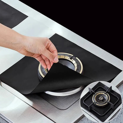 Heat Resistant Nonstick Stove Protector Pads for Mess Free Cooking and Easy Cleanup