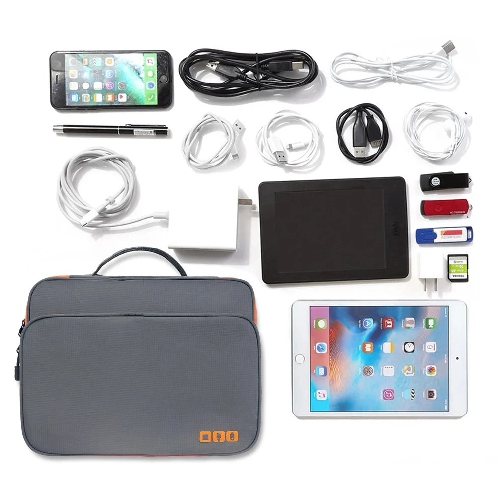 Multi Layer Travel Cable Organizer Bag to Keep Every Charger and Accessory Tangle Free