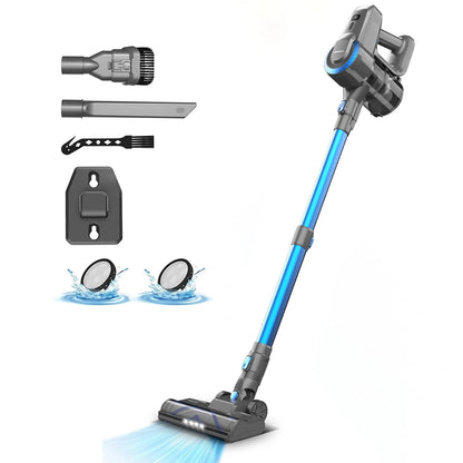 20Kpa Lightweight Cordless Stick Vacuum for Carpet Floors and Pet Hair