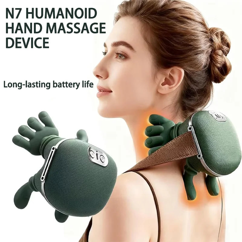 Automatic Shoulder and Neck Massager for Deep Finger Press Relief