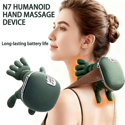 Automatic Shoulder and Neck Massager for Deep Finger Press Relief