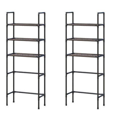 Over the Toilet Multi Tier Storage Rack to Maximize Bathroom Space Without Drilling