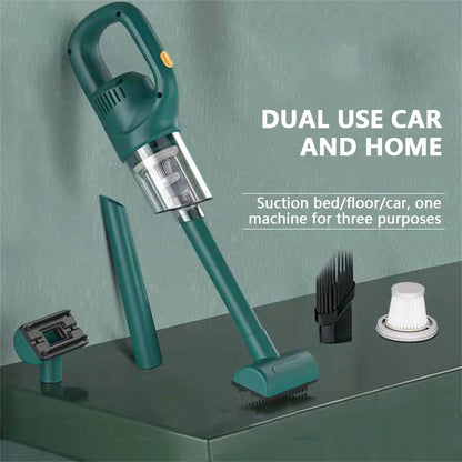 50000Pa Cordless Handheld Vacuum for Powerful Suction on Home Car and Pet Hair