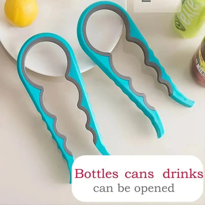 4 in 1 Jar and Bottle Opener for Easy Opening with Arthritic or Weak Hands