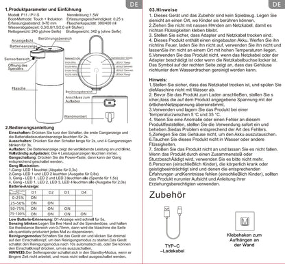Touchless Automatic Soap Dispenser for Hygienic Handsfree Lathering Every Time