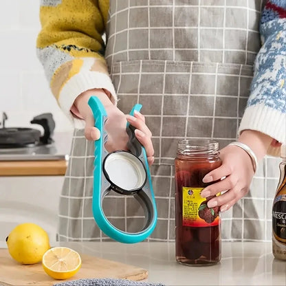 4 in 1 Jar and Bottle Opener for Easy Opening with Arthritic or Weak Hands
