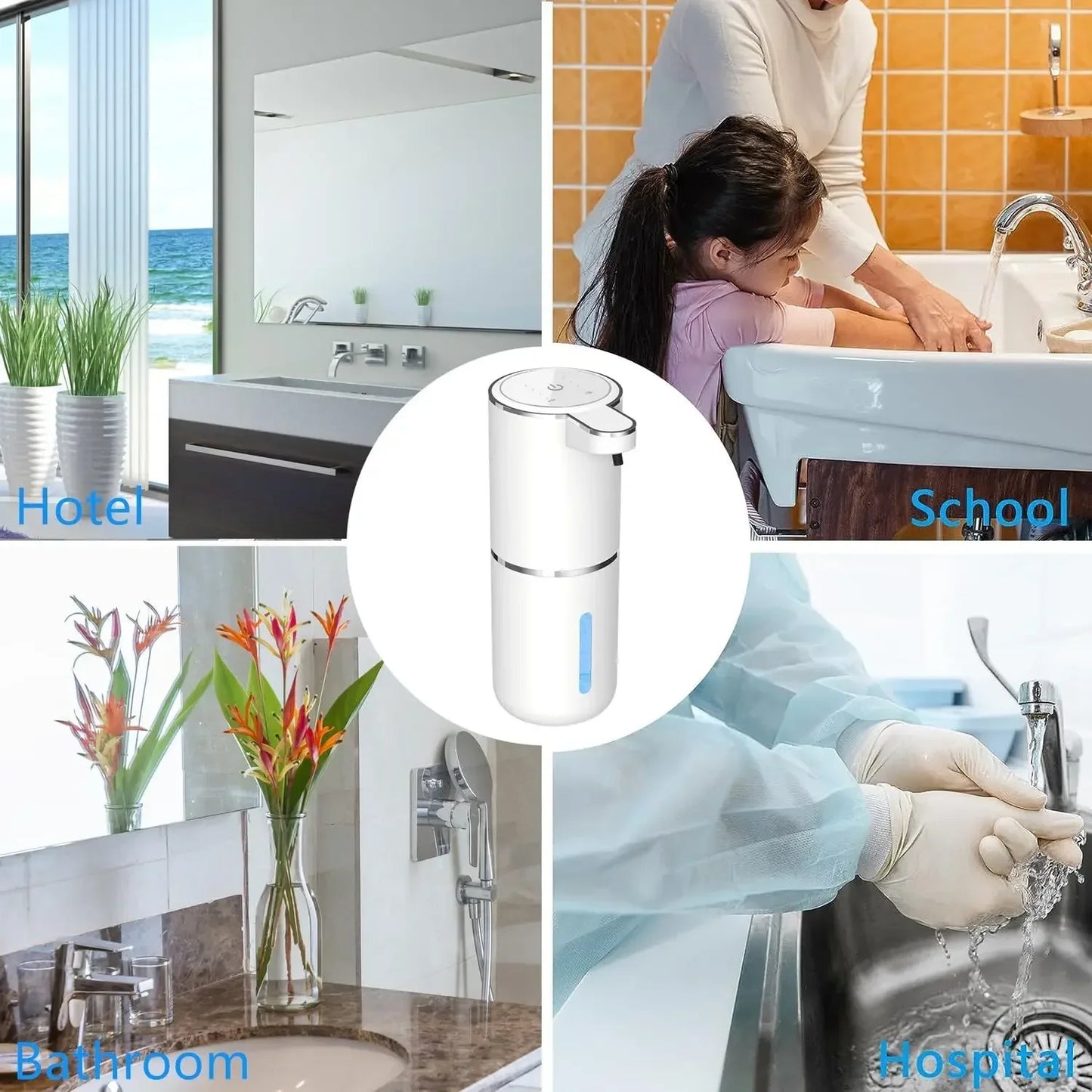 Touchless Automatic Soap Dispenser for Hygienic Handsfree Lathering Every Time