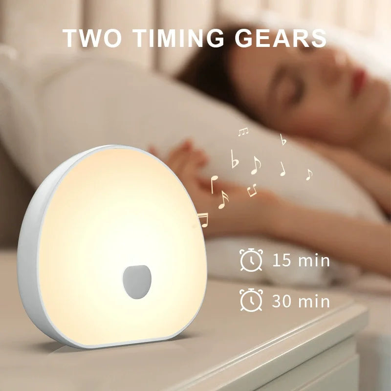 White Noise Machine with LED Night Light for Better Sleep for Babies and Adults