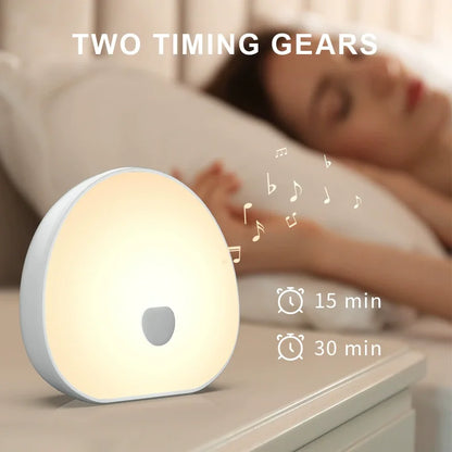 White Noise Machine with LED Night Light for Better Sleep for Babies and Adults