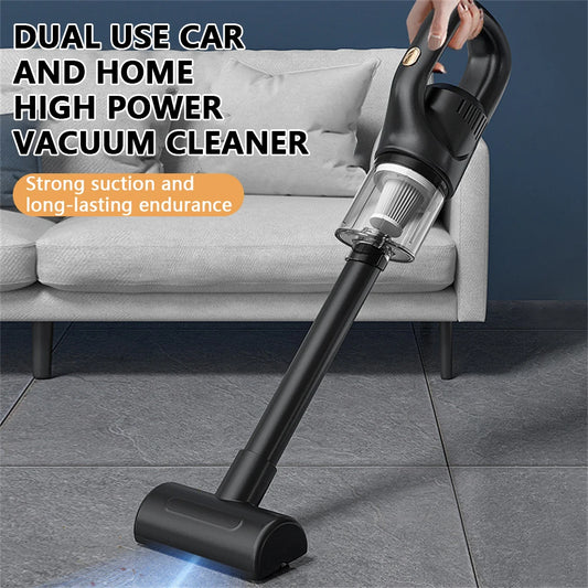 50000Pa Cordless Handheld Vacuum for Powerful Suction on Home Car and Pet Hair