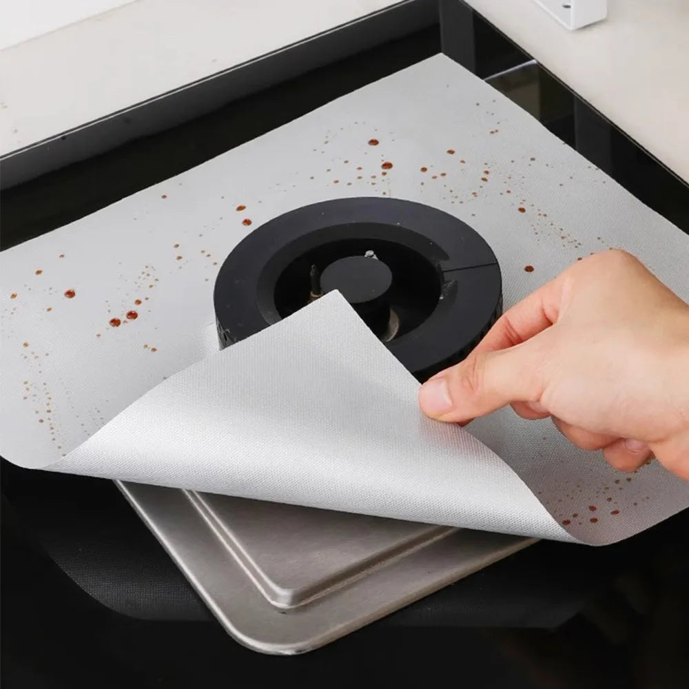 Heat Resistant Nonstick Stove Protector Pads for Mess Free Cooking and Easy Cleanup