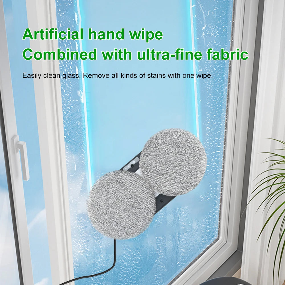 Ultra Thin Window Cleaning Robot with Remote Control for Spotless Glass with Zero Effort