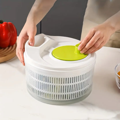 Salad Spinner and Drainer for Crisp Dry Greens Ready in Seconds