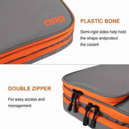 Multi Layer Travel Cable Organizer Bag to Keep Every Charger and Accessory Tangle Free