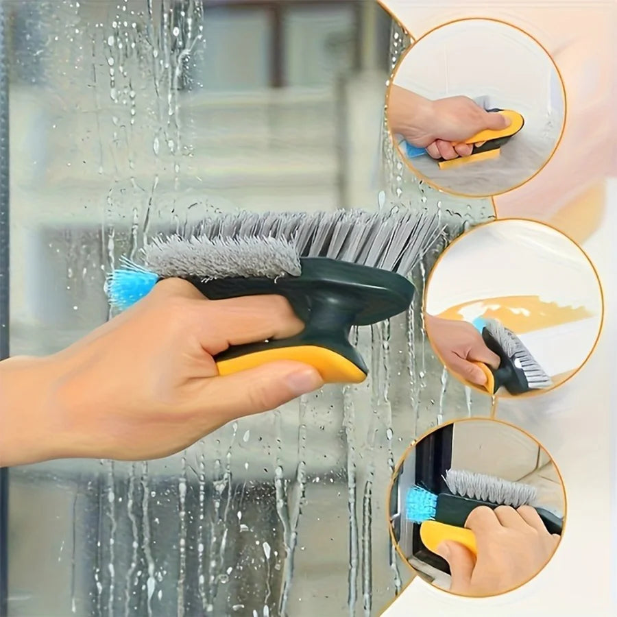 2 in 1 Multi Surface Cleaning Brush to Reach Every Crevice and Leave No Spot Behind