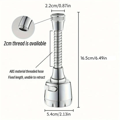360 Degree Rotating Faucet Aerator to Save Water and Stop Splashing