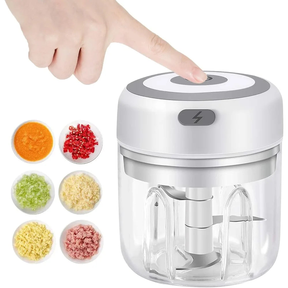 USB Electric Garlic and Vegetable Chopper for Effortless Meal Prep