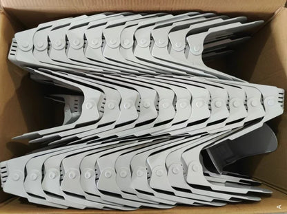 Adjustable Double Layer Plastic Shoe Rack for Modular Space Efficient Shoe Storage