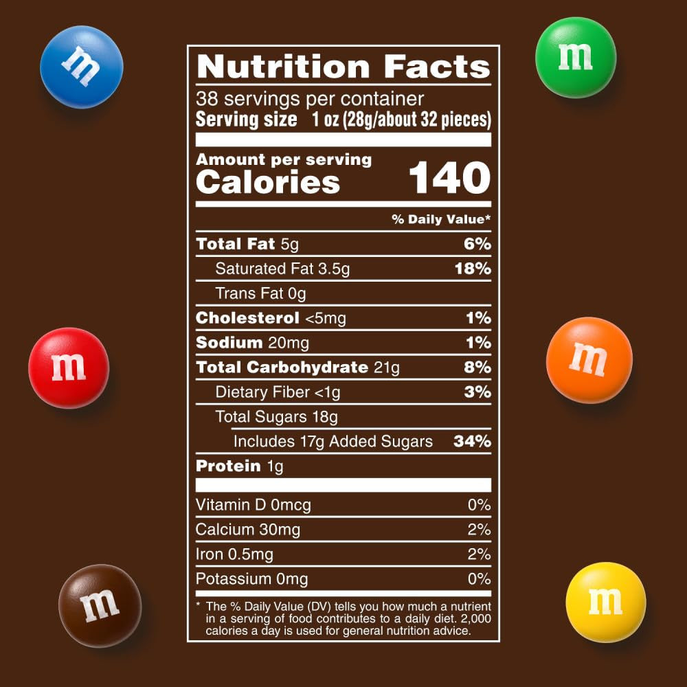 Milk Chocolate Candy, Party Size, 2.4 Lb Resealable Bag for Parties, Baking & Sharing