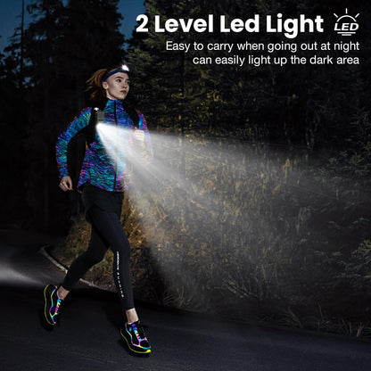 Wearable Bluetooth Speaker Clip on Speaker with Rgb/Flashlight Shower Speake Built-In Noise Reduction Mic, Bathroom Speakers for Hands-Free Music/Calls-For Work/Riding/Outdoor, Ideal Gifts