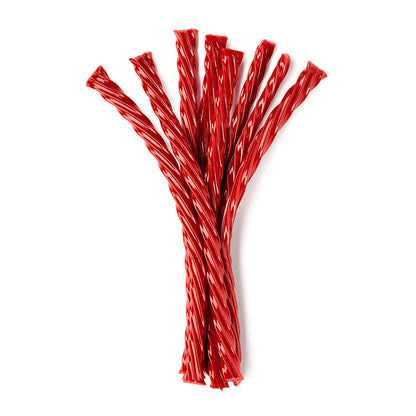Twists Strawberry Flavored Licorice Style, Chewy Holiday Candy Tub, 5 Lb