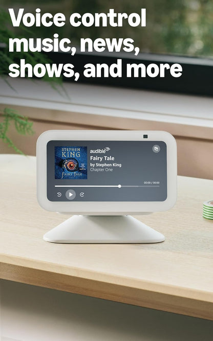 Echo Show 5 (Newest Model), Smart Display, Designed for Alexa+, 2X the Bass and Clearer Sound, Charcoal
