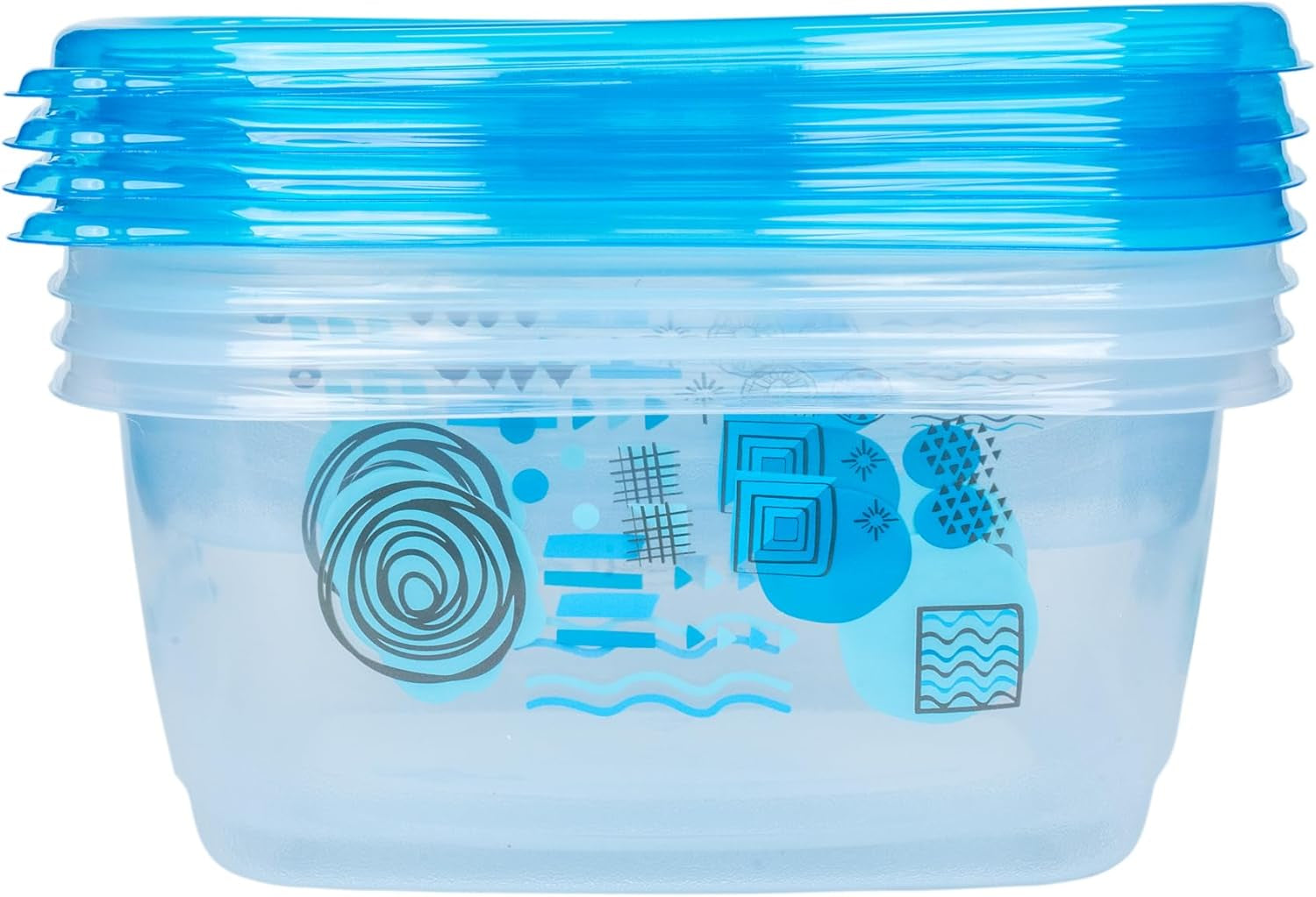 ware Matchware Food Storage Containers with Lids, BPA Free Reusable Plastic 20 Piece Variety Pack for Lunches, Meal Prep, and Leftovers, Leak Resistant, Microwave and Dishwasher Safe