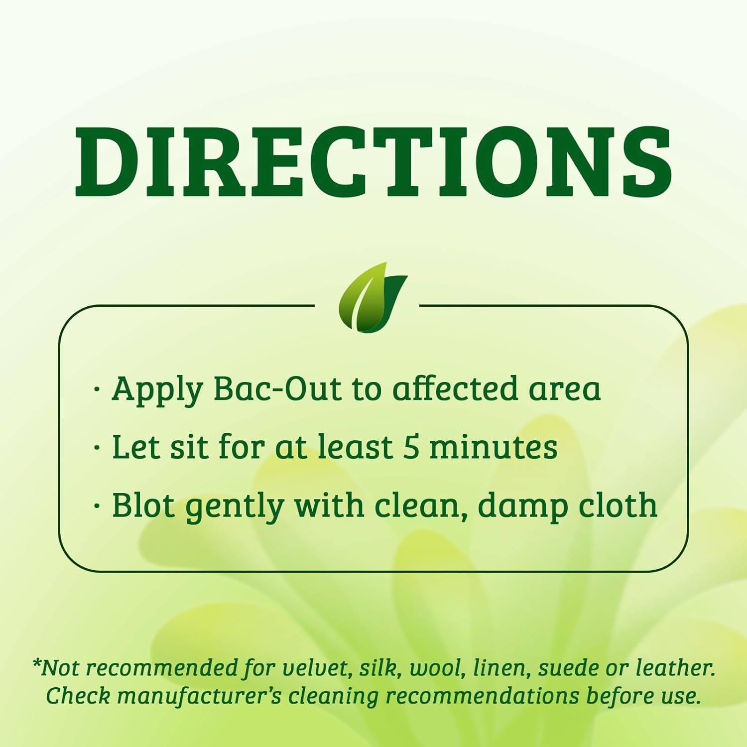 Bac-Out Enzyme Cleaner and Stain & Odor Remover for Pet Stains, Laundry, Diapers, Wine, Carpets, & More, Eco-Friendly, Non-Toxic, Lime Scent, 128 Ounces