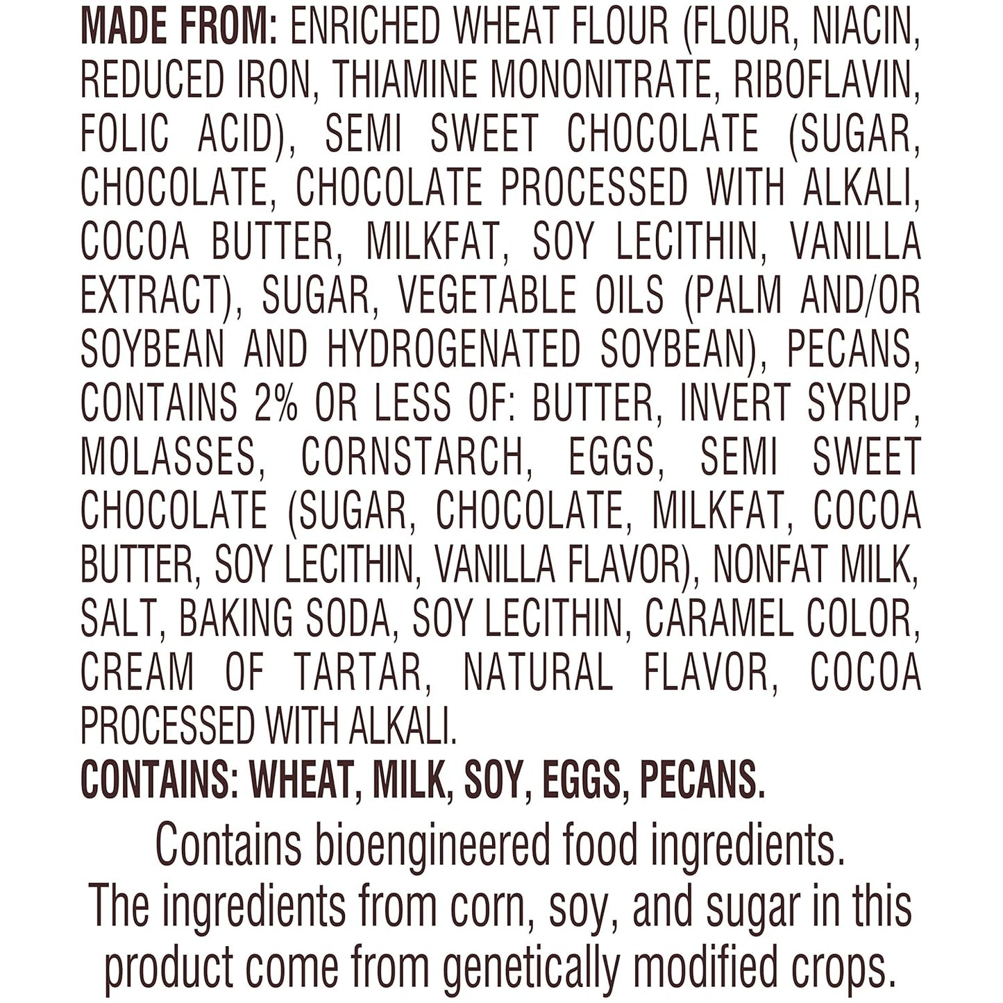 Chocolate Collection, 7 Cookie Varieties, 13-Oz Box