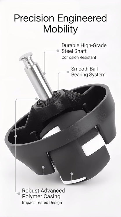 Robot Vacuum Universal Wheel, Vacuum Cleaner Roller Wheel Suitable for Eufy Robovac 11S/Robovac 30