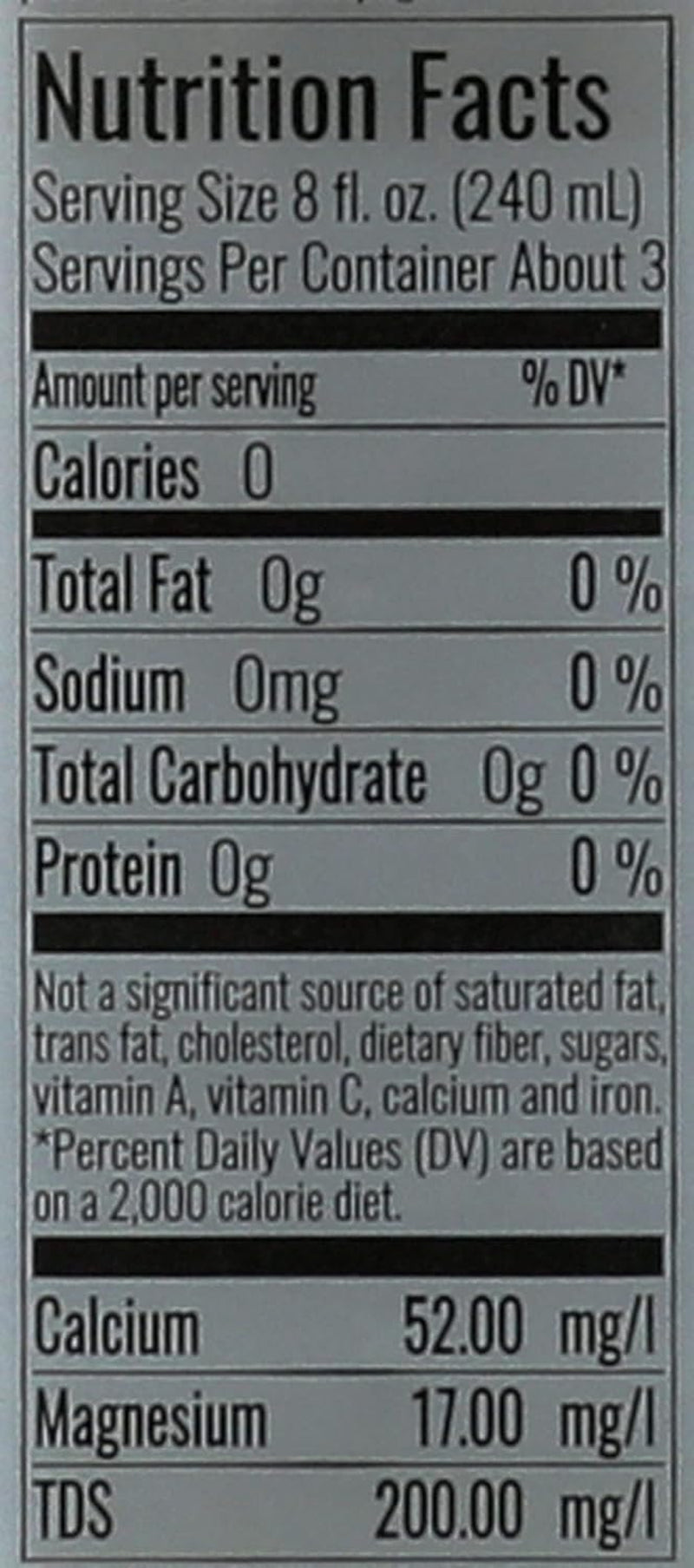 , Water Spring Natural Single, 25.24 Fl Oz