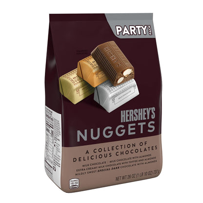 NUGGETS Assorted Chocolate Candy Party Pack, 26 Oz