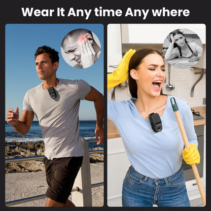 Wearable Bluetooth Speaker Clip on Speaker with Rgb/Flashlight Shower Speake Built-In Noise Reduction Mic, Bathroom Speakers for Hands-Free Music/Calls-For Work/Riding/Outdoor, Ideal Gifts