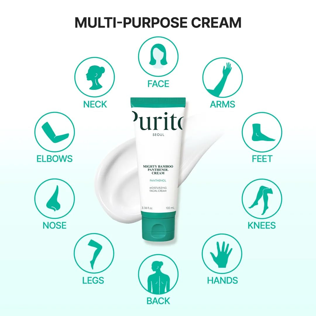 Panthenol 10% Barrier Cream | Face Moisturizer for Skin Barrier Repair | All Skin Types, Sensitive and Blemish-Prone Skin | Non-Comedogenic, Vegan | Korean Skincare, 100Ml, 3.38 Fl.Oz