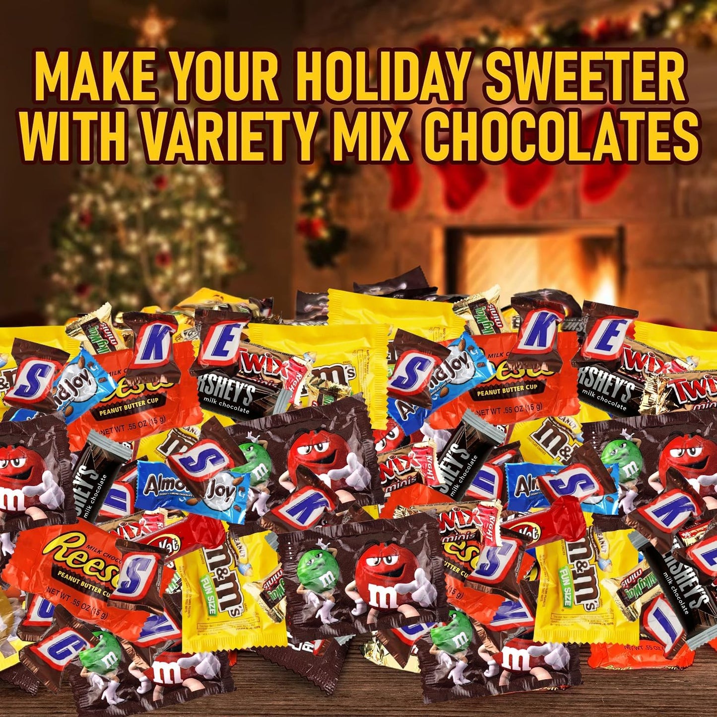 Assorted Chocolate Candy Variety Pack 5 Lb – Bulk Individually Wrapped Chocolates for Parties, Gifting, Holidays & Everyday Indulgence – Premium Mix for All Occasions