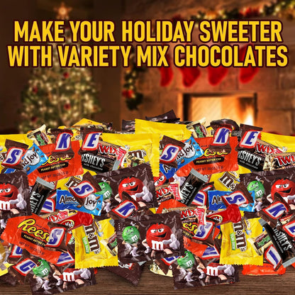 Assorted Chocolate Candy Variety Pack 5 Lb – Bulk Individually Wrapped Chocolates for Parties, Gifting, Holidays & Everyday Indulgence – Premium Mix for All Occasions