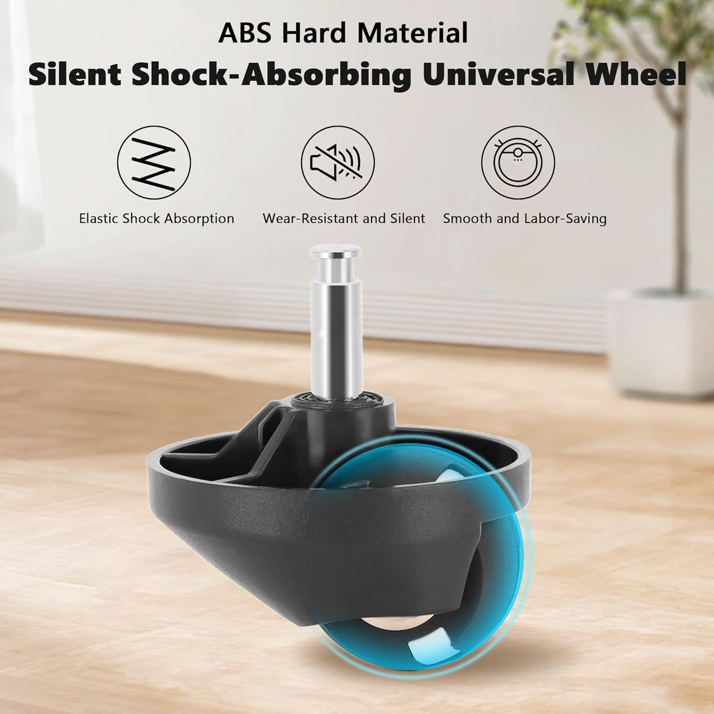 Swivel Wheel Robot Vacuum Replacement Vacuum Cleaner Sweeper Universal Wheel Attachments Fit for Eufy Robovac 11S Robovac 30